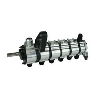 MOROSO DRY SUMP PUMP, TRI LOBE, PASSENGER, RIGHT SIDE MOTOR PLATE MOUNT, 6 STAGE, FUEL PUMP DRIVE 1.200