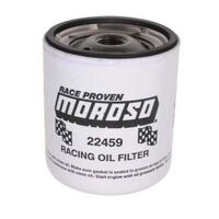 MOROSO OIL FILTER, CHEVY, 13/16 IN. THREAD, 4 9/32 IN TALL, RACING