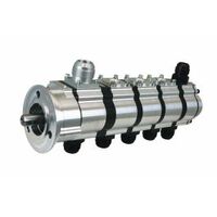 MOROSO DRY SUMP PUMP, TRI LOBE, REV ROTATION, V-BAND, PROCHARGER, F.D. DOOR CAR 5 STAGE
