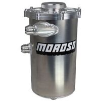 MOROSO DRY SUMP TANK, 2 PC, 15 IN TALL, 7 IN DIA, 6 QT