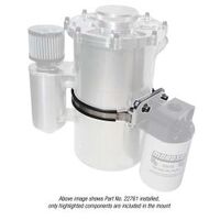 MOROSO MOUNT FOR REMOTE OIL FILTER MOUNTS, FOR 7 IN. DIA. DRY SUMP TANKS