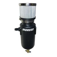 MOROSO TANK, BREATHER, CATCH CAN, POLY, -6 AN MALE FITTING