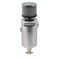 MOROSO TANK, BREATHER, CATCH CAN, 3/8 NPT FEMALE, ROLL BAR MOUNT