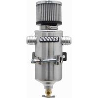 MOROSO TANK, BREATHER,CATCH CAN, TWO -12AN MALE FITTINGS