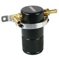 MOROSO SEPARATOR, AIR OIL, CATCH CAN, SMALL BODY, BLACK FINISH, MIATA, 90-05