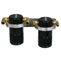 MOROSO SEPARATOR, AIR OIL, CATCH CAN, SMALL BODY, BLACK FINISH, SUBARU STI, 04-07, WRX, 06-07