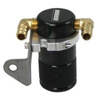MOROSO SEPARATOR, AIR OIL, CATCH CAN, SMALL BODY, BLACK FINISH, CHRYSLER 5.7 AFTERMARKET INTAKE
