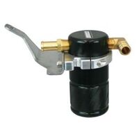 MOROSO SEPARATOR, AIR OIL, CATCH CAN, SMALL BODY, BLACK FINISH, JEEP JK, 2007-2011