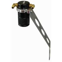 MOROSO SEPARATOR, AIR OIL, CATCH CAN, SMALL BODY, BLACK FINISH, CORVETTE 07-13, Z06, 06-13