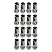 R40 Wheel Nuts - Chrome Black (12 x 1.25) - 31875