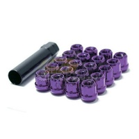 Muteki Short Lug Nuts Open End Purple(12 x 1.25) - 31885L
