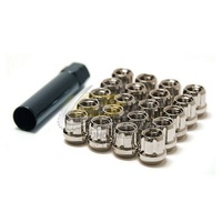 Muteki Short Lug Nuts Open End Titanium(12 x 1.25) - 31885T