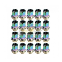 R26 Racing Wheel Locking Nuts Neo Chrome (12 x 1.25) - 32875N