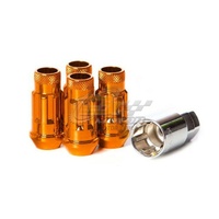 Muteki SR48 Lock Nut Set  (12 x 1.25) Orange - 32901O