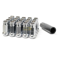 Muteki SR48 Open Ended Lug Nuts Silver(12 x 1.25) - 32905S