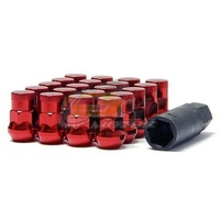 Muteki SR35 Lug Nuts Closed End Red(12 x 1.25) - 32925RP