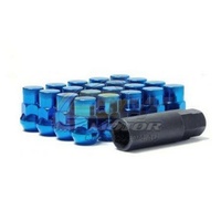 Muteki SR35 Lug Nuts Closed End Blue(12 x 1.5) - 32926UP