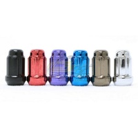 Muteki Short Lug Nuts Closed End Black(12 x 1.5) - 41886B