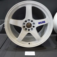 Nismo LMGT4 18" 40th Anniversary white  18 9.5 +12 X 4  PURE  WHITE