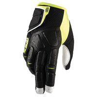 100% Simi MTB Black/Lime Gloves