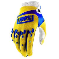 100% Airmatic Yellow Gloves