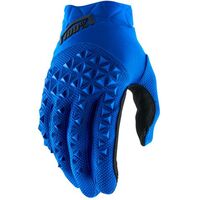 100% Airmatic Blue/Black Gloves