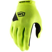 100% Ridecamp Yellow Gloves