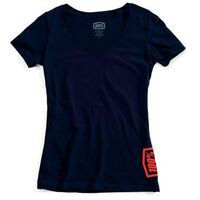 100% Womens Source Navy T-Shirt