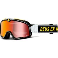 100% Barstow Goggle Deus Mirror Red Lens