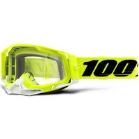 100% Racecraft2 Goggle Yellow Clear Lens