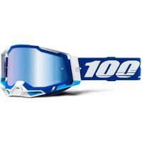 100% Racecraft2 Goggle Blue Mirror Blue Lens