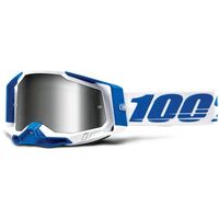 100% Racecraft2 Goggle Isola Flash Silver Lens