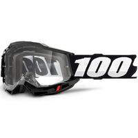 100% Accuri2 Goggle Black Clear Lens