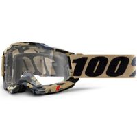 100% Accuri2 Goggle Tarmac Clear Lens