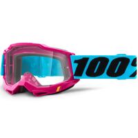 100% Accuri2 Goggle Lefleur Clear Lens