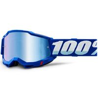 100% Accuri2 Goggle Blue Mirror Blue Lens