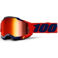 100% Accuri2 Goggle Kearny Mirror Red Lens