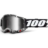 100% Accuri2 Goggle Cobra Mirror Silver Lens