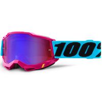 100% Accuri2 Goggle Lefleur Mirror Red/Blue Lens