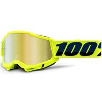 100% Accuri2 Goggle Yellow Mirror Gold Lens