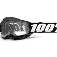 100% Accuri2 OTG Goggle Black Clear Lens