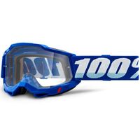 100% Accuri2 OTG Goggle Blue Clear Lens