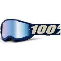 100% Accuri2 Youth Goggle Deepmarine Mirror Blue Lens