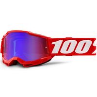 100% Accuri2 Youth Goggle Red Mirror Red/Blue Lens