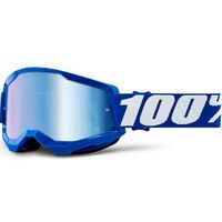 100% Strata2 Goggle Blue Mirror Blue Lens