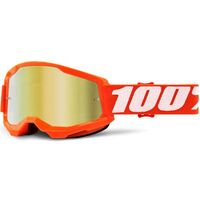 100% Strata2 Goggle Orange Mirror Gold Lens