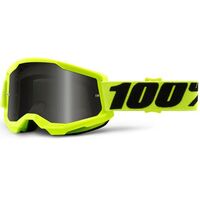 100% Strata2 Sand Goggle Yellow Smoke Lens