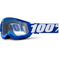 100% Strata2 Youth Goggle Blue Clear Lens