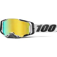 100% Armega Goggle Atmos Mirror True Gold Lens