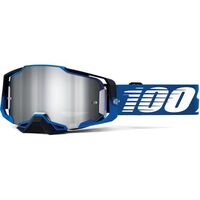 100% Armega Goggle Rockchuck Flash Silver Lens